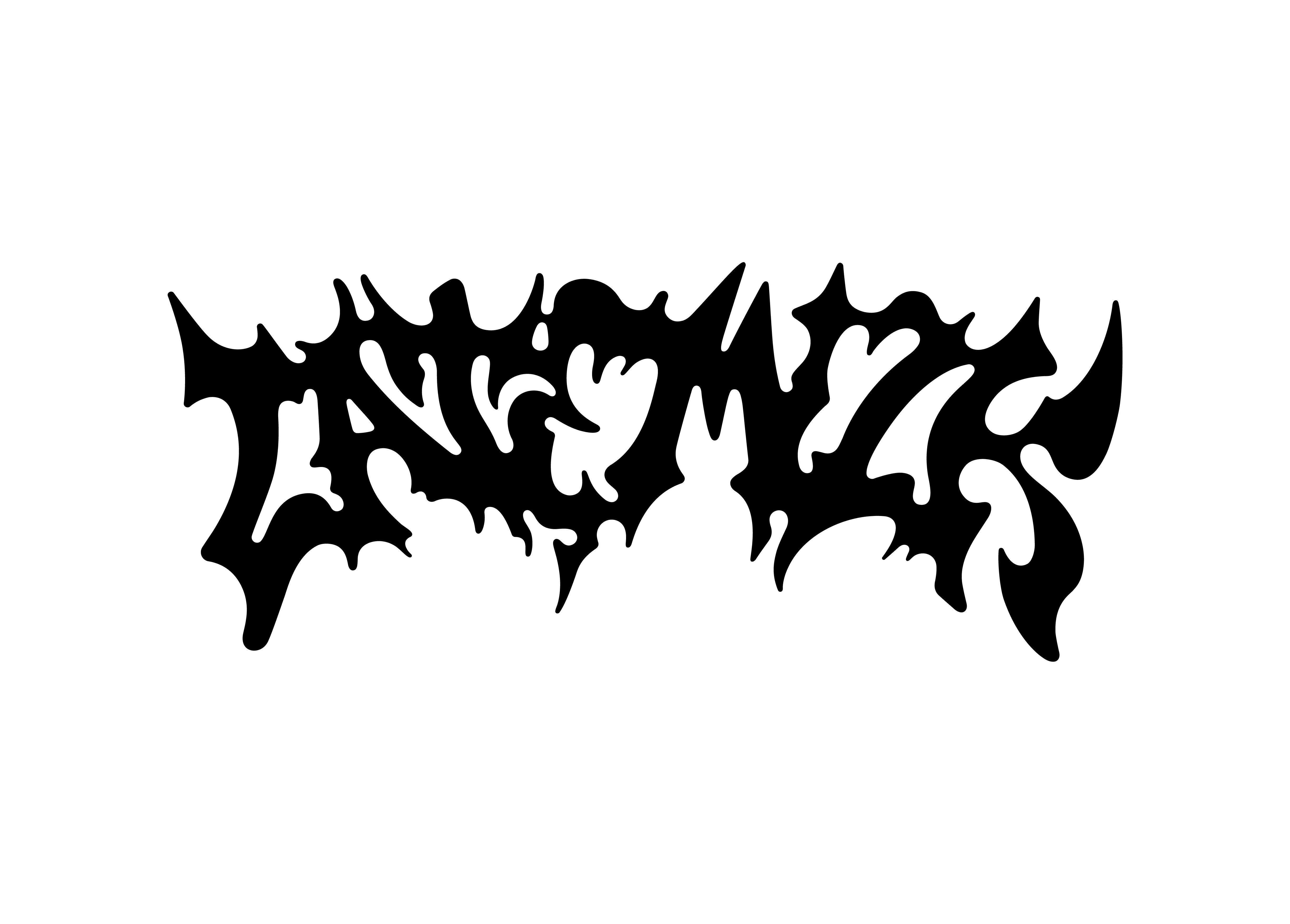 LateMilk Logo Black